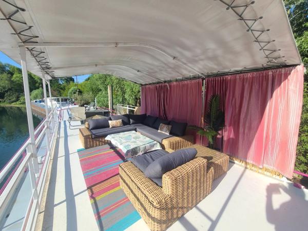 Péniche à vendre 4 pièces NOISY LE GRAND (93)