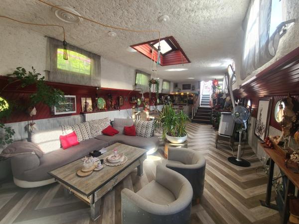 Péniche à vendre 4 pièces NOISY LE GRAND (93)