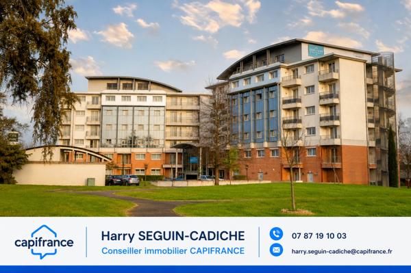 T1 bis 25,85 m² avec balcon – Résidence de services – Rentabilité 6,04 %