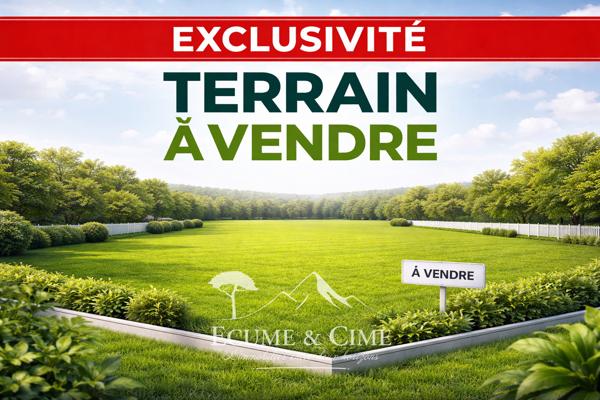 Terrain constructible et viabilisé