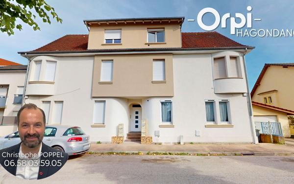 Appartement à vendre    2 pièces • 40 m2 Amnéville