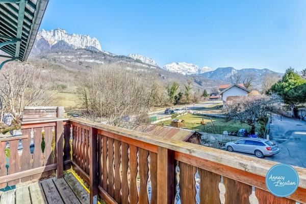 T4 Meublé à l’année – Talloires-Montmin (Roc de Chère)