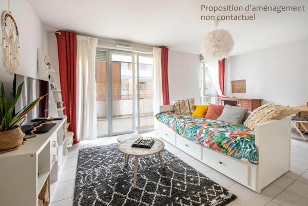 Appartement à louer 1 pièces COLOMIERS (31) quartier naspe-selery, Stade Bendichou.