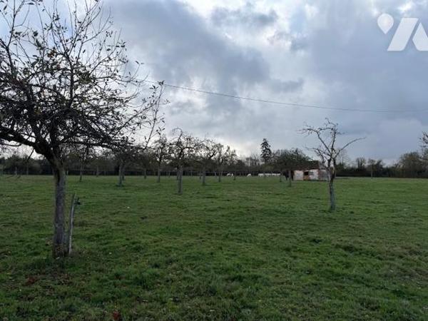 LIVAROT PAYS d'AUGE - NOTRE DAME DE COURSON  TERRAIN DE 02 HECTARES ENVIRON AVEC BATIMENTS AGRICOLES