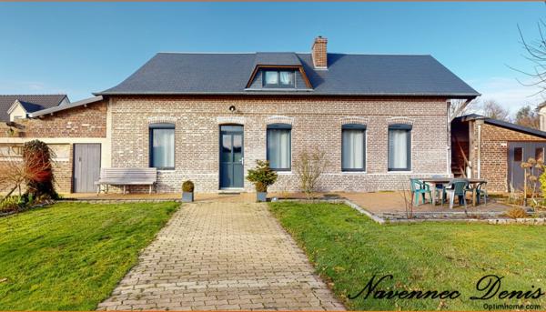 Maison de charme et de plain-pied rénovée – 275 000€