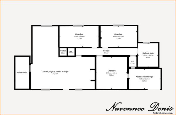 Maison de charme et de plain-pied rénovée – 275 000€