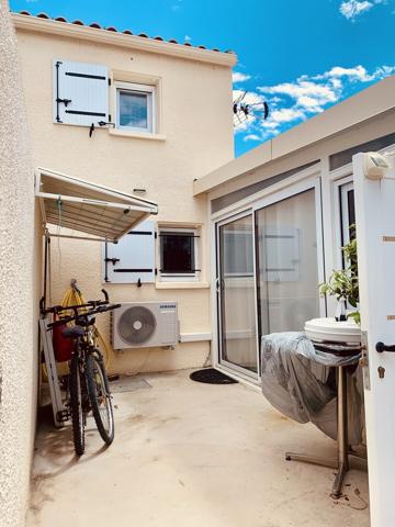 Villa T3+ avec courette à 200 mètres de la plage 206 000 €