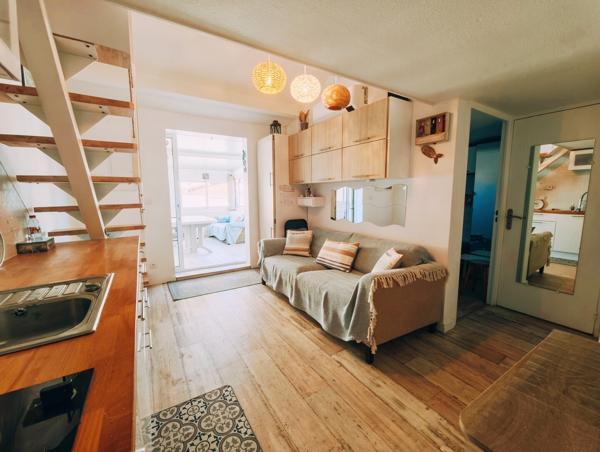Villa T3+ avec courette à 200 mètres de la plage 206 000 €