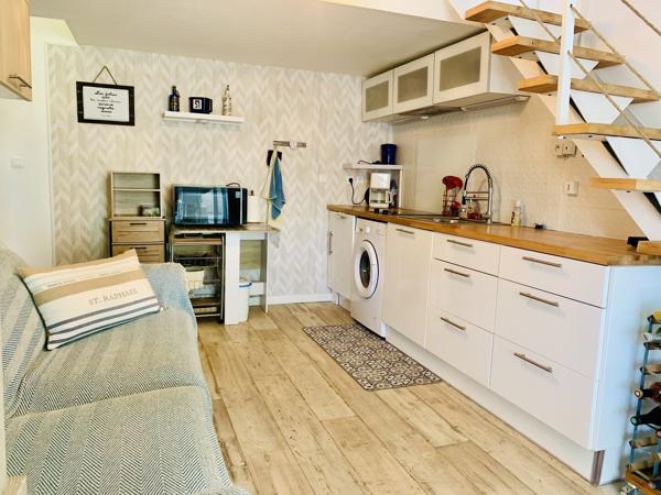 Villa T3+ avec courette à 200 mètres de la plage 206 000 €