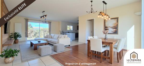 Maison 103 m² - 3 ch - 2 sde - Garage - Cassy