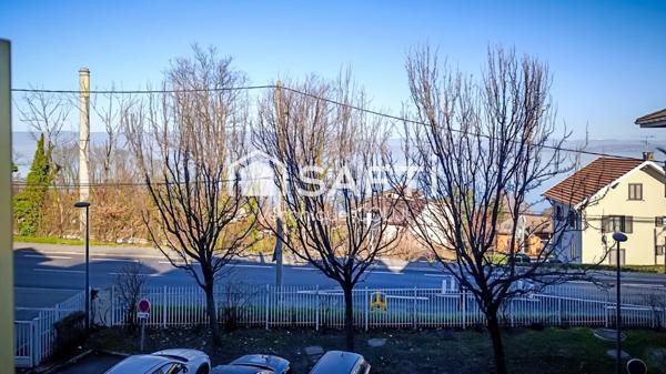 Evian, très bel appartement T3 lumineux avec balcon et vue lac