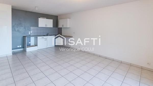 Evian, très bel appartement T3 lumineux avec balcon et vue lac