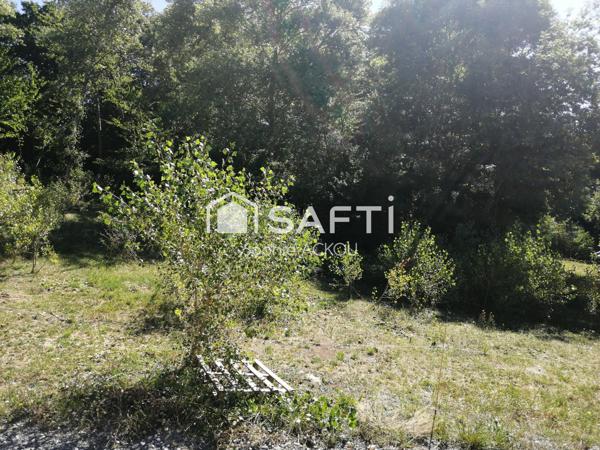 Terrain idéal pour tous types de projets!!