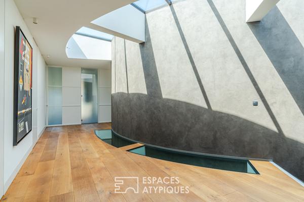 Villa d’architecte et son spa privé au coeur d’un parc arboré