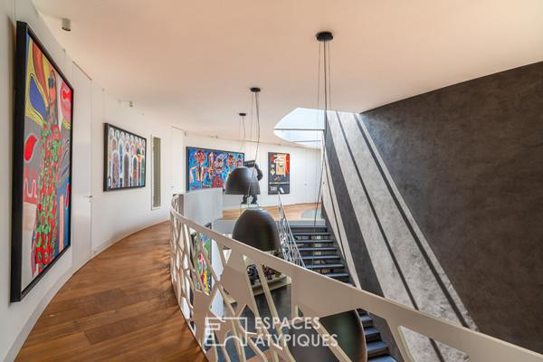 Villa d’architecte et son spa privé au coeur d’un parc arboré