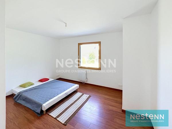 Vente d'une maison de plain pied 3 chambres avec garage dans le bourg de Coëtmieux