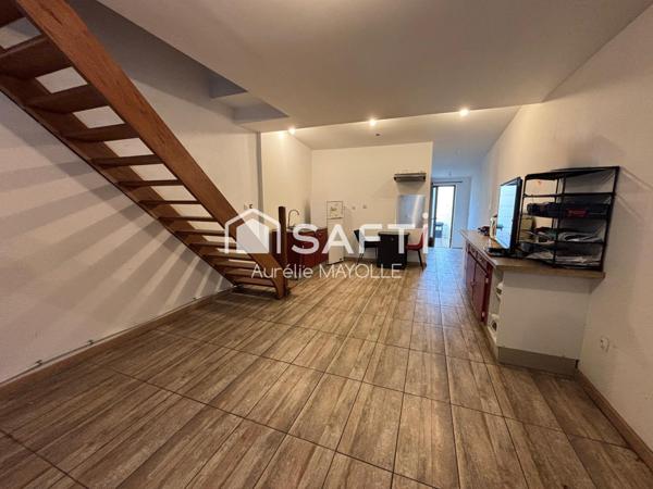 Maison de ville, 3 chambres, jardinet