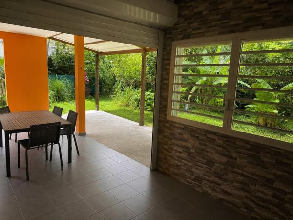 Rez de jardin