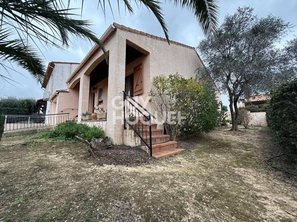 Porte d'Espagne maison 3 faces de type F4 avec terrasse, jardin et garage