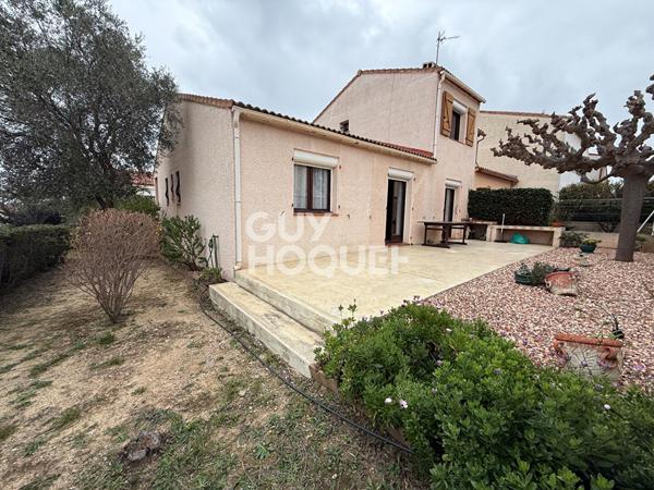 Porte d'Espagne maison 3 faces de type F4 avec terrasse, jardin et garage