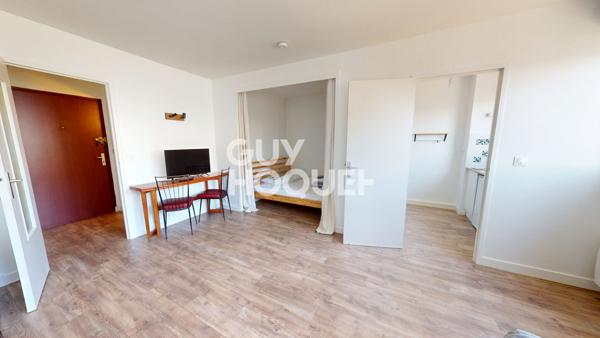 Appartement meublée-  1 pièce de 31.14 m²