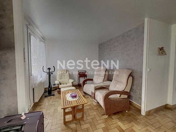 MAISON A VENDRE A CHAUNY - INDIVIDUELLE - 102 M² - 4 CHAMBRES - SOUS-SOL TOTAL - JARDIN