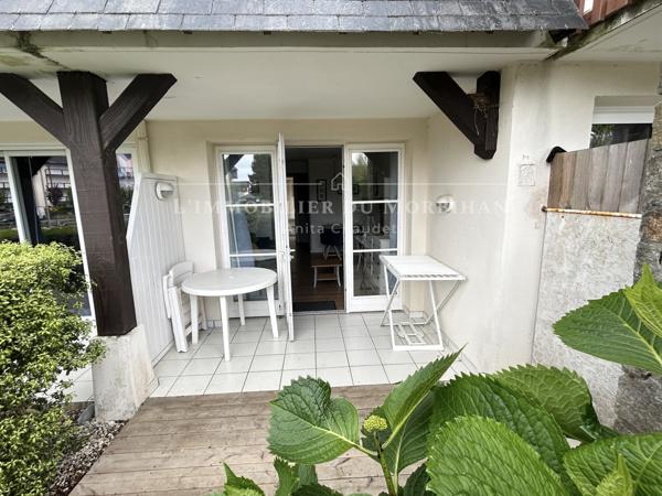 Arzon (56640) Charmant T1 bis rénové avec TERRASSE, à deux pas de la plage !