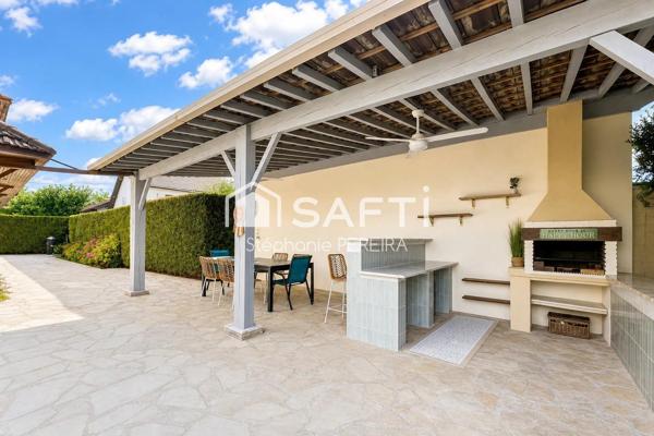 Maison individuelle avec grand jardin et terrasses