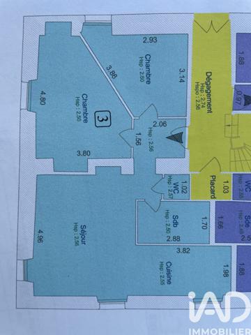 Appartement à vendre 3 pièces 64 m² Sarlat-la-Canéda