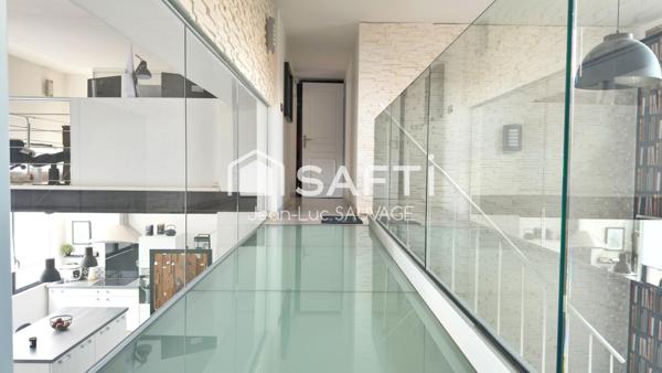 Loft d’exception avec terrasse 2 à 3 ch + parking