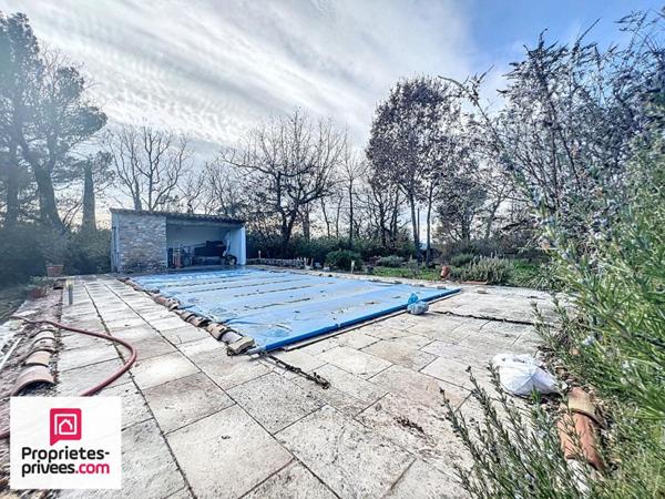 Rians Villa T5 avec piscine et garage sur 4500 m² de terrain plat