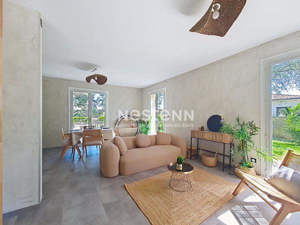 A VENDRE  - PINSAGUEL - Maison T5 de 130m² sur sous-sol complet