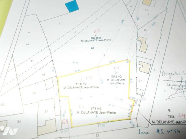 Vente Terrain â bâtir