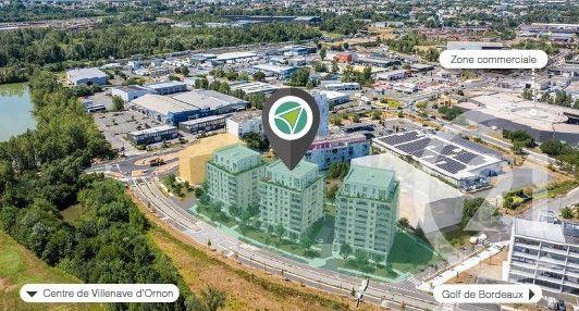 Appartement F3 à vendre  3 pièces - 63,31 m2 VILLENAVE D ORNON - 33