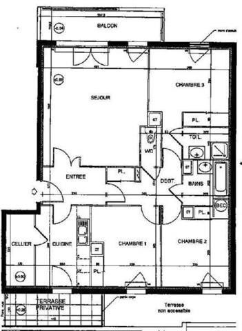 Appartement 4 pièces - 44300 Nantes -  NANTES