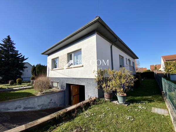 3%.COM - EN EXCLUSIVITÉ à ITTENHEIM, belle maison individuelle 5 pièces d’environ 122m² avec sous-sol sur un t Ittenheim (67117)