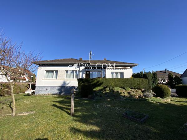 3%.COM - EN EXCLUSIVITÉ à ITTENHEIM, belle maison individuelle 5 pièces d’environ 122m² avec sous-sol sur un t Ittenheim (67117)