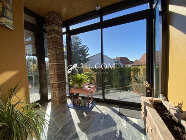 3%.COM - EN EXCLUSIVITÉ à ITTENHEIM, belle maison individuelle 5 pièces d’environ 122m² avec sous-sol sur un t Ittenheim (67117)