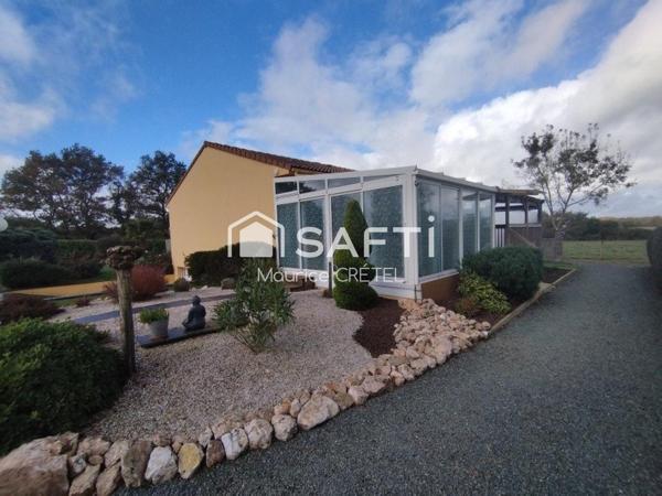 MAISON SOUS SOL +4CHS+TERRAIN 6490 M²