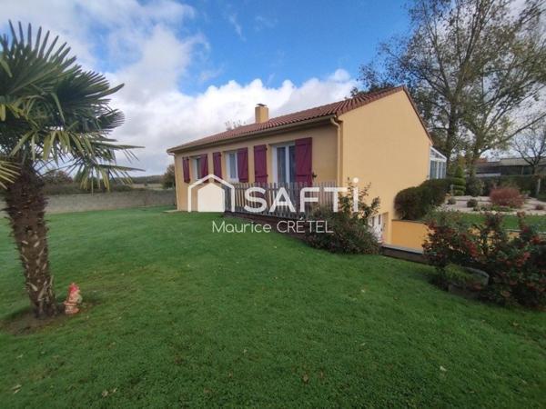 MAISON SOUS SOL +4CHS+TERRAIN 6490 M²