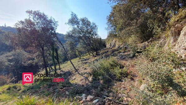 Terrain à 5km d'Uzès