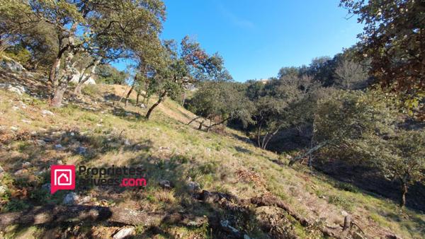 Terrain à 5km d'Uzès