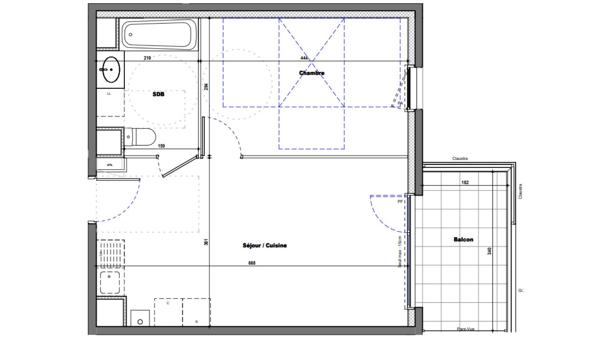 Appartement à vendre 2 pièces 42 m² Tassin-la-Demi-Lune