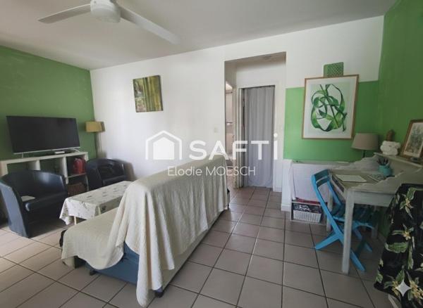 Appartement à l'Anse Mitan avec vue mer, à deux minutes à pieds de la mer !