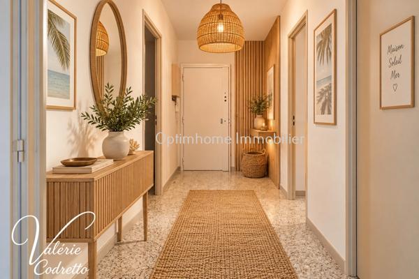 À vendre – Appartement T3 98 m² avec terrasse et 2 garages – Port d’Hyères 83400