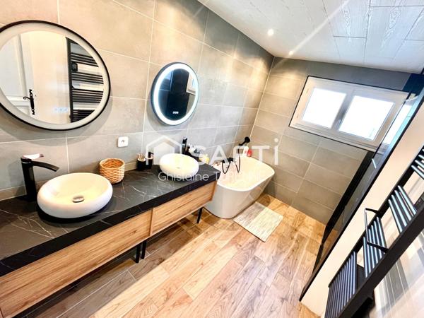 Maison 143m2 avec s/sol complet et piscine