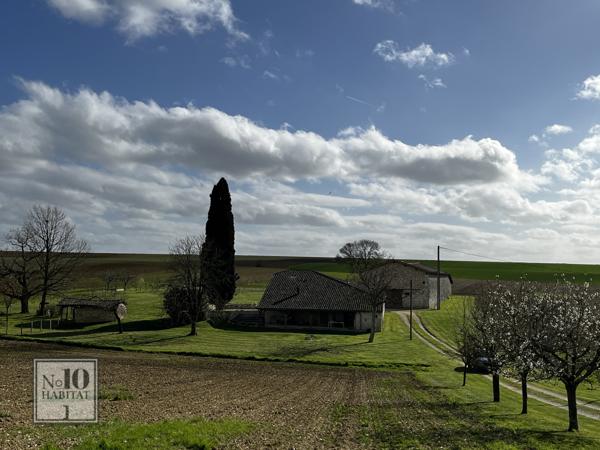 Mauvezin (32120) Maison de caractère en pierre — 152 m² de douceur de vivre et lumière.