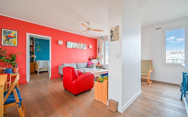 Appartement à vendre    4 pièces • 89,33 m2 Paris 20