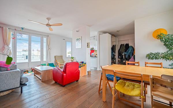 Appartement à vendre    4 pièces • 89,33 m2 Paris 20