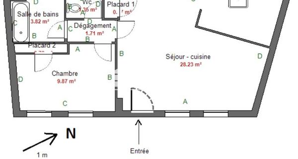 Location Appartement 2 pièces 51.2 m² - Saint-étienne 42000